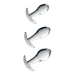SublimLove Loveshop 42 Set 3 Plugs Anal Boule en Verre N°17