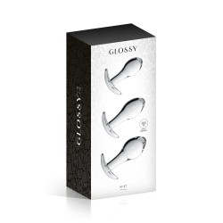 SublimLove Loveshop 42 Set 3 Plugs Anal Boule en Verre N°17