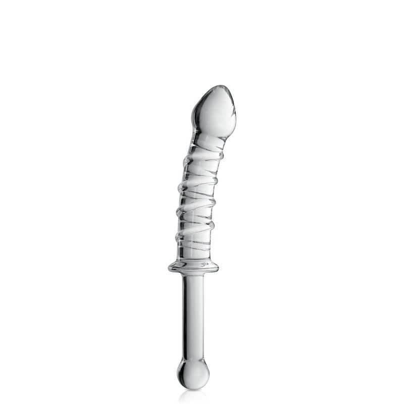 SublimLove Loveshop 42 Gode avec Poignée en Verre N°16 SublimLove Loveshop 42 Gode avec Poignée en Verre N°16