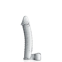 SublimLove Loveshop 42 Gode avec Testicules en Verre N°15