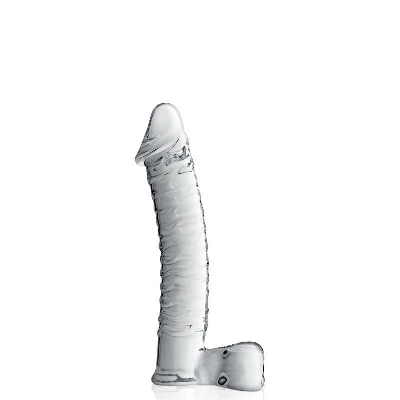 SublimLove Loveshop 42 Gode avec Testicules en Verre N°15 SublimLove Loveshop 42 Gode avec Testicules en Verre N°15