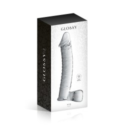 SublimLove Loveshop 42 Gode avec Testicules en Verre N°15