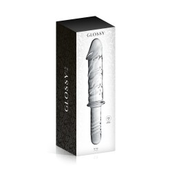 SublimLove Loveshop 42 Gode Réaliste avec Poignée en Verre N°12