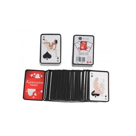 SublimLove Loveshop 42 Playing Cards Mini Cartes Kama Sutra