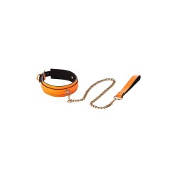 SublimLove Loveshop 42 Collier Et Laisse Simili Cuir