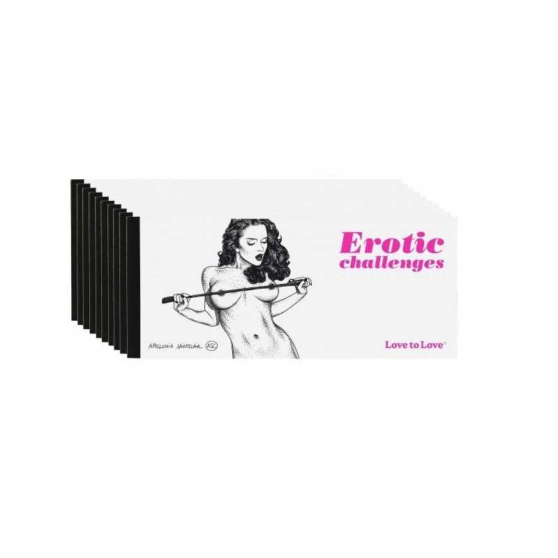 SublimLove Loveshop 42 Erotic Chéquier de 20 Challenges