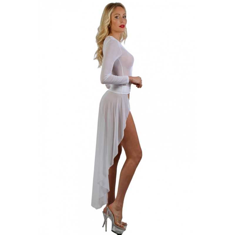 SublimLove Loveshop 42 Robe Gilet Court Micro Résille SublimLove Loveshop 42 Robe Gilet Court Micro Résille