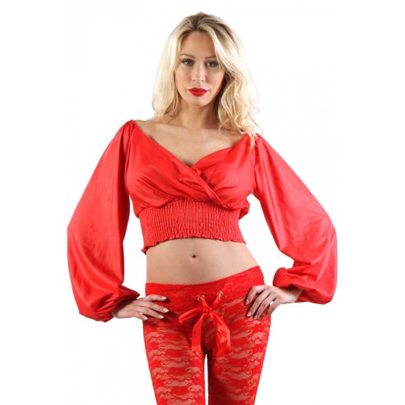 SublimLove Loveshop 42 Top Court Manches Longues SublimLove Loveshop 42 Top Court Manches Longues