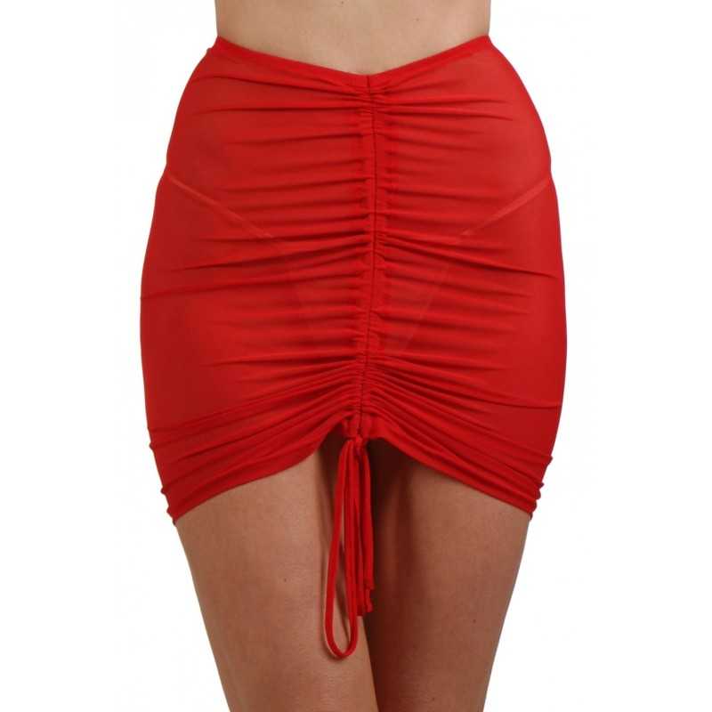 SublimLove Loveshop 42 Jupe Micro Résille Réglable Devant