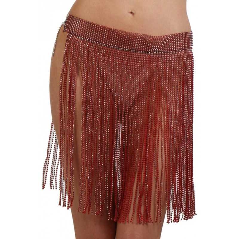 SublimLove Loveshop 42 Jupe Strass Franges SublimLove Loveshop 42 Jupe Strass Franges
