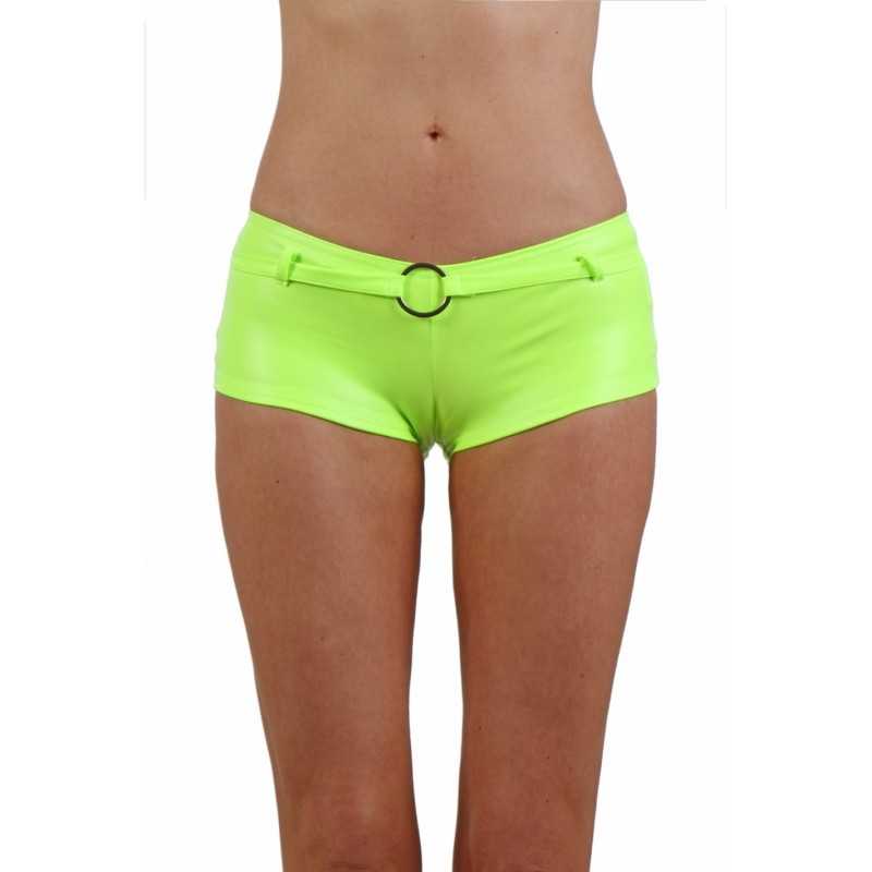 SublimLove Loveshop 42 Short Wetlook Fluo Ceinture Anneau SublimLove Loveshop 42 Short Wetlook Fluo Ceinture Anneau