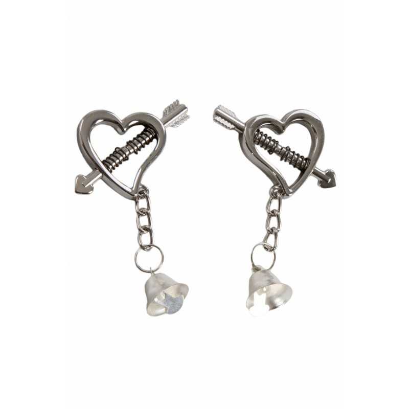 SublimLove Loveshop 42 Pince Tétons "Cupidon" argenté SublimLove Loveshop 42 Pince Tétons "Cupidon" argenté