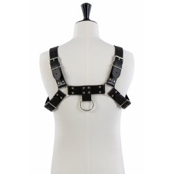 SublimLove Loveshop 42 Harnais Simili Cuir Noir Buste Homme