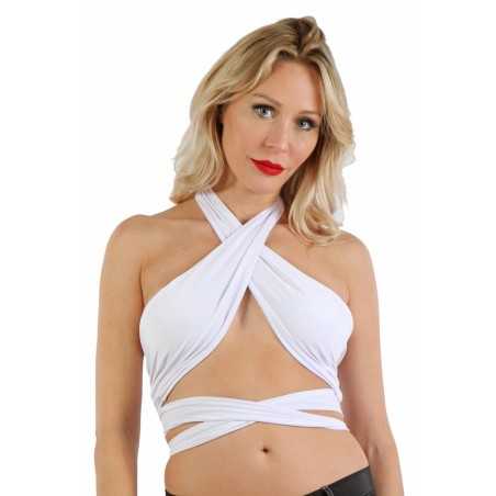SublimLove Loveshop 42 Crop Top Nouer Buste