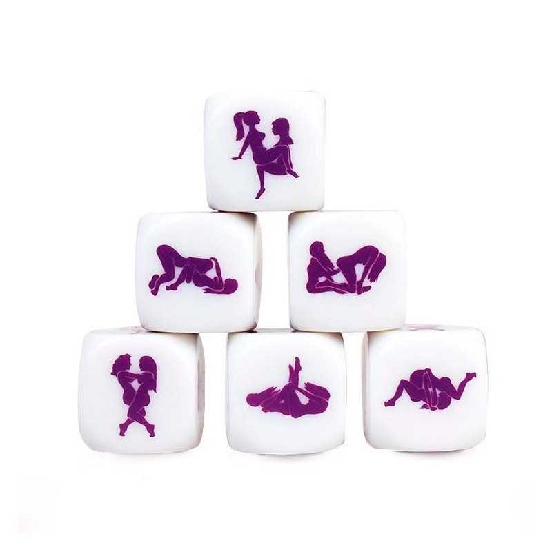 SublimLove Loveshop 42 Dé Lesbienne Position Kamasutra X1 Violet