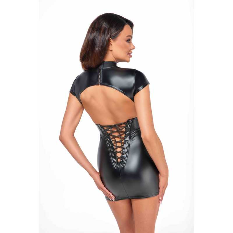 SublimLove Loveshop 42 Robe Moulante Wetlook Dos Nu Laçage F309 SublimLove Loveshop 42 Robe Moulante Wetlook Dos Nu Laçage F309