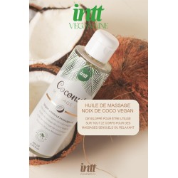 SublimLove Loveshop 42 Huile massage hydratante Coconut végan