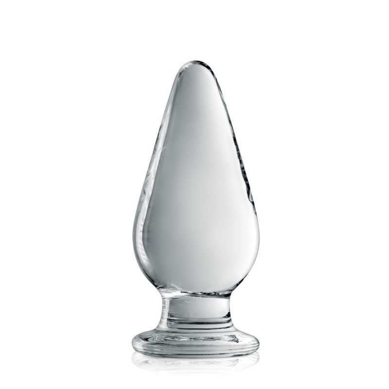 SublimLove Loveshop 42 Plug Anal allongé en Verre transparent SublimLove Loveshop 42 Plug Anal allongé en Verre transparent