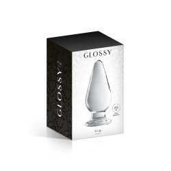 SublimLove Loveshop 42 Plug Anal allongé en Verre transparent