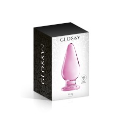 SublimLove Loveshop 42 Plug Anal allongé en Verre transparent
