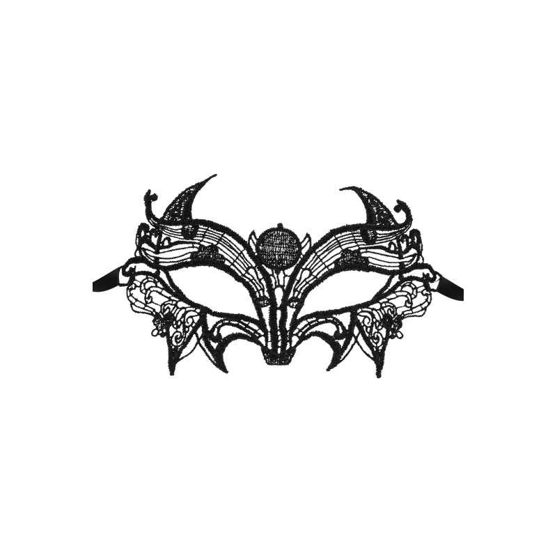 SublimLove Loveshop 42 Astre Masque en guipure noire SublimLove Loveshop 42 Astre Masque en guipure noire