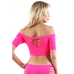 SublimLove Loveshop 42 Top court moulant ajouré