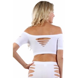 SublimLove Loveshop 42 Top court moulant ajouré