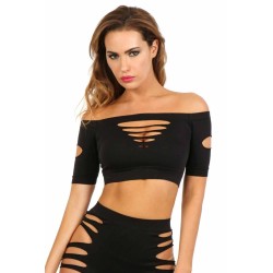 SublimLove Loveshop 42 Top court moulant ajouré