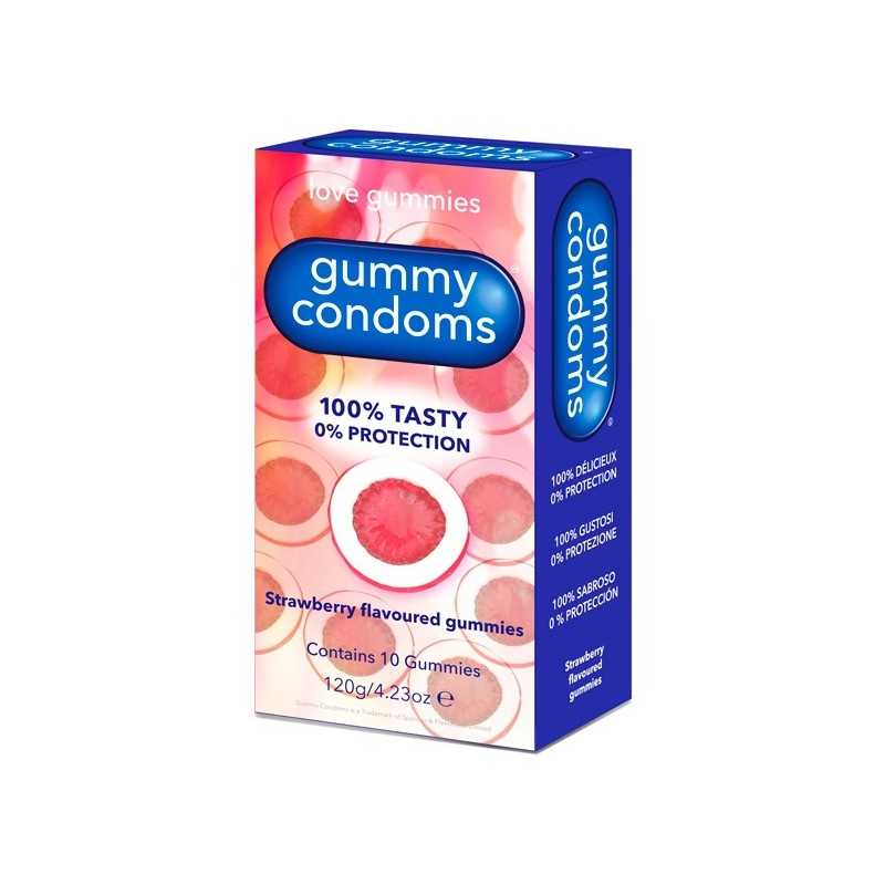 SublimLove Loveshop 42 Chewing Gum Forme Préservatif Fraise SublimLove Loveshop 42 Chewing Gum Forme Préservatif Fraise