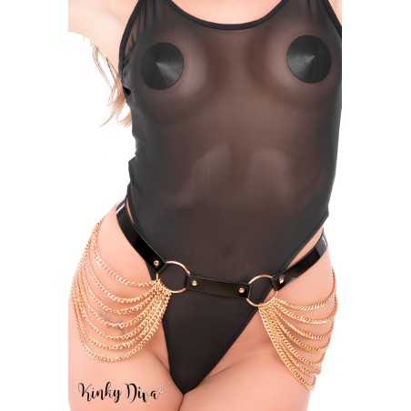 SublimLove Loveshop 42 Harnais chaîne de taille chainettes