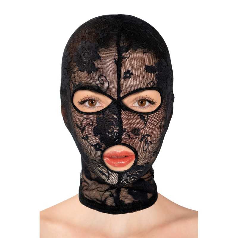 SublimLove Loveshop 42 Cagoule dentelle ouverte bouche yeux SublimLove Loveshop 42 Cagoule dentelle ouverte bouche yeux