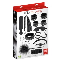 SublimLove Loveshop 42 Coffret Bondage 10 Pièces Noires