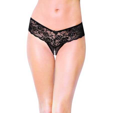 SublimLove Loveshop 42 String Ouvert Large Dentelle et Micro