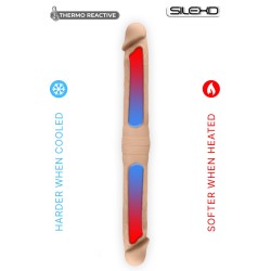 SublimLove Loveshop 42 Dildo double dong "Thermo Réactive"