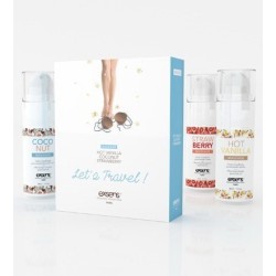 SublimLove Loveshop 42 Coffret de 3 Huiles de Massage Gourmandes