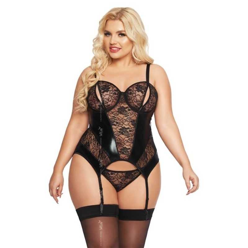 SublimLove Loveshop 42 Jessica Guepière Noire Dentelle Wetlook SublimLove Loveshop 42 Jessica Guepière Noire Dentelle Wetlook