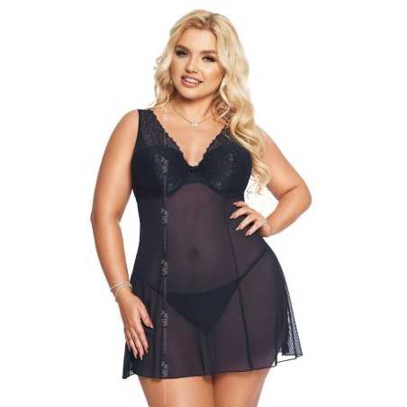 SublimLove Loveshop 42 Berta Nuisette évasée Grande Taille