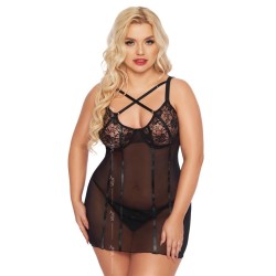 SublimLove Loveshop 42 Cornelia Nuisette Noire Transparente
