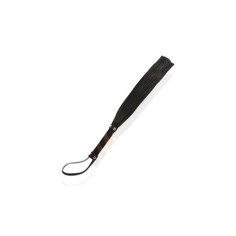 SublimLove Loveshop 42 Fouet Daim Noir Marron SublimLove Loveshop 42 Fouet Daim Noir Marron