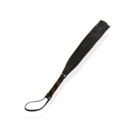 SublimLove Loveshop 42 Fouet Daim Noir Marron