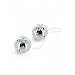 Duo Balls Silver Boules de Geisha Argent